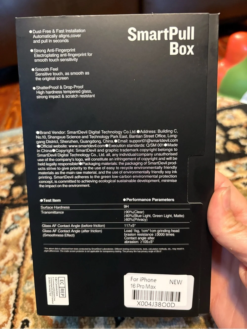SmartPull Box Phone Installation Tool - Black